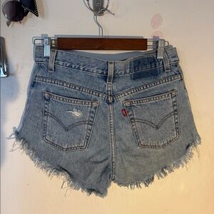 Y2K Vintage blue Jean Levi’s shorts